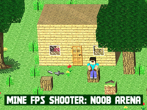 Mine FPS shooter: Noob Arena Cover