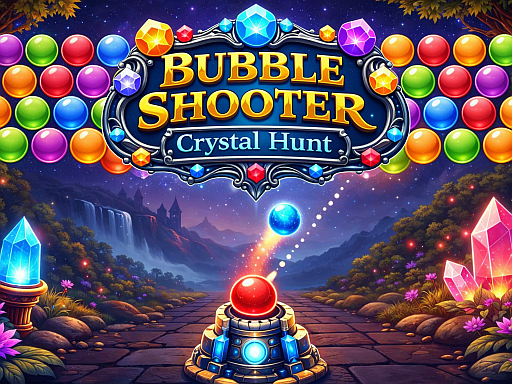 Bubble Shooter Crystal Hunt Cover
